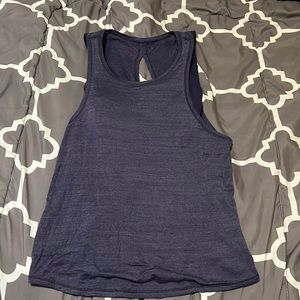 Purple Lululemon tank top + bra